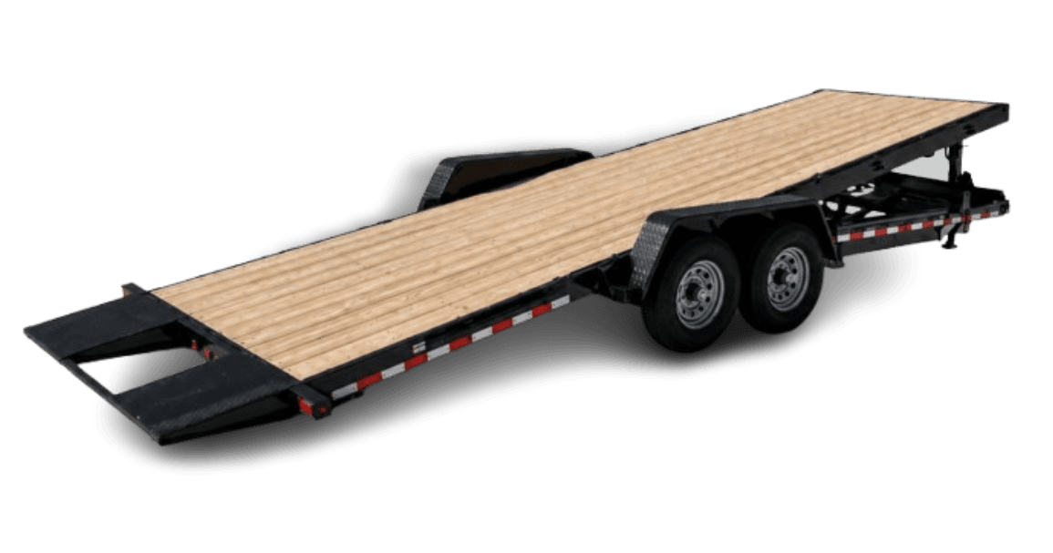 Wood Deck Car Hauler